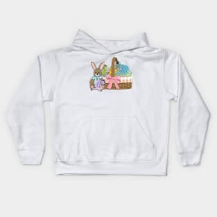 Easter Basket Dragon Kids Hoodie